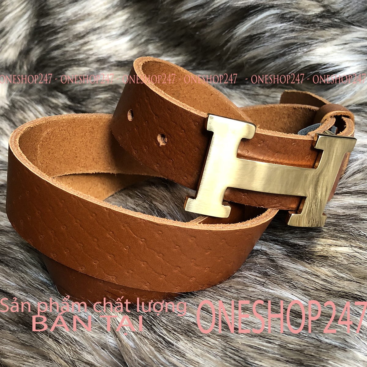 Dây lưng 100% da bò thật nguyên sợi chắc chắn bền đẹp vida-a45tl ví da bò