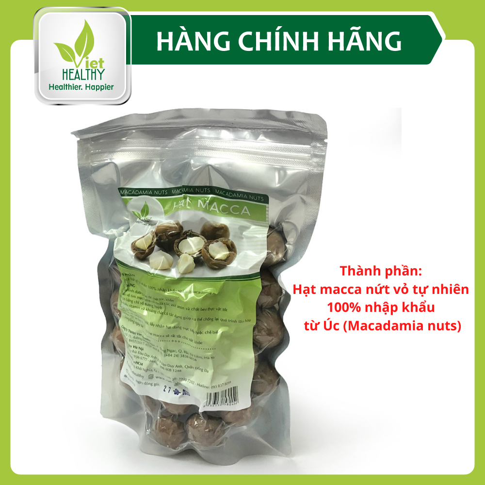 Hạt Macca Úc 500g
