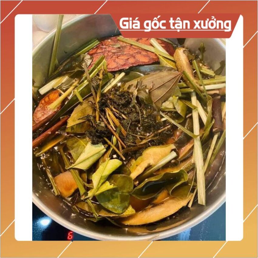 Lá xông - tắm thảo dược giải cảm, phục hồi cơ thể, tăng sức đề kháng