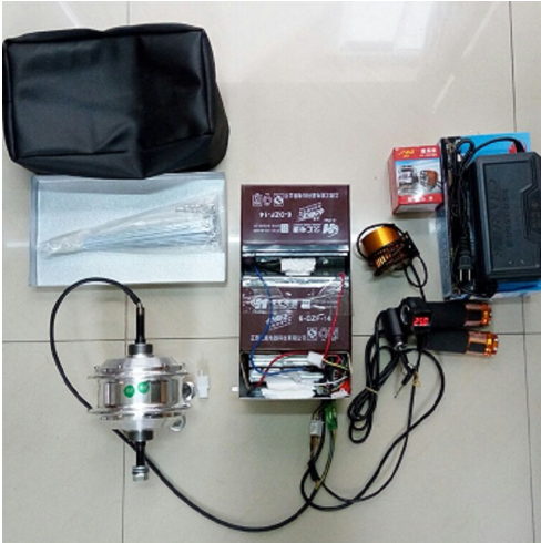 Bộ chế xe , kit chế xe bánh sau , biến xe thường thành xe điện