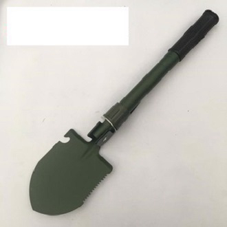 Xẻng quân dụng 5 trong 1 mini làm vườn du lịch phượt đa năng gấp gọn