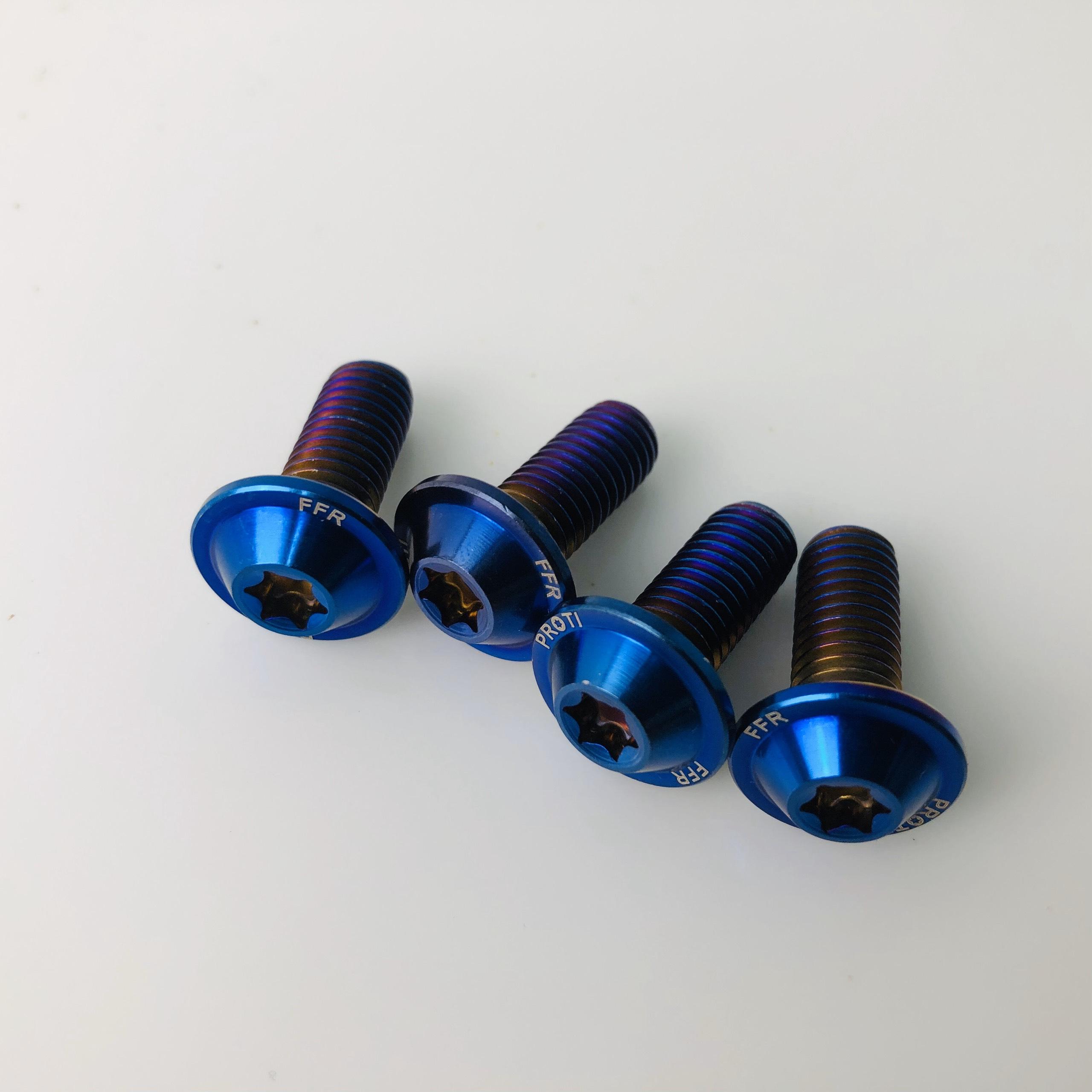 [HCM]4 ốc Proti gắn đĩa nhập khẩu thái lan màu titan cao cấp Motorsaigon