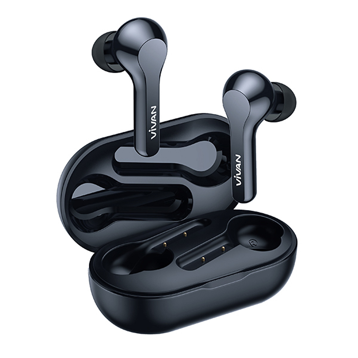 Tai Nghe Bluetooth Không Dây VIVAN T200- sử Dụng Trong 22H, Chống Nước IPX4, Cảm Ứng 1 Chạm - BH 12T