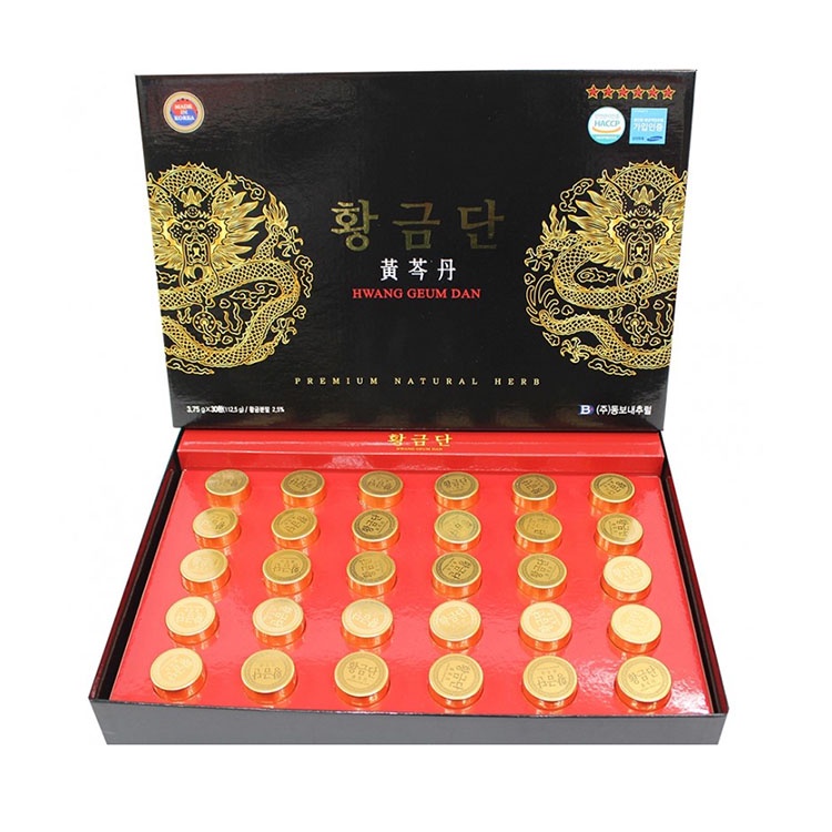 An cung ngưu hoàng hoàn Hwang Geum Dan hàn quốc chính hộp 30 viên premium