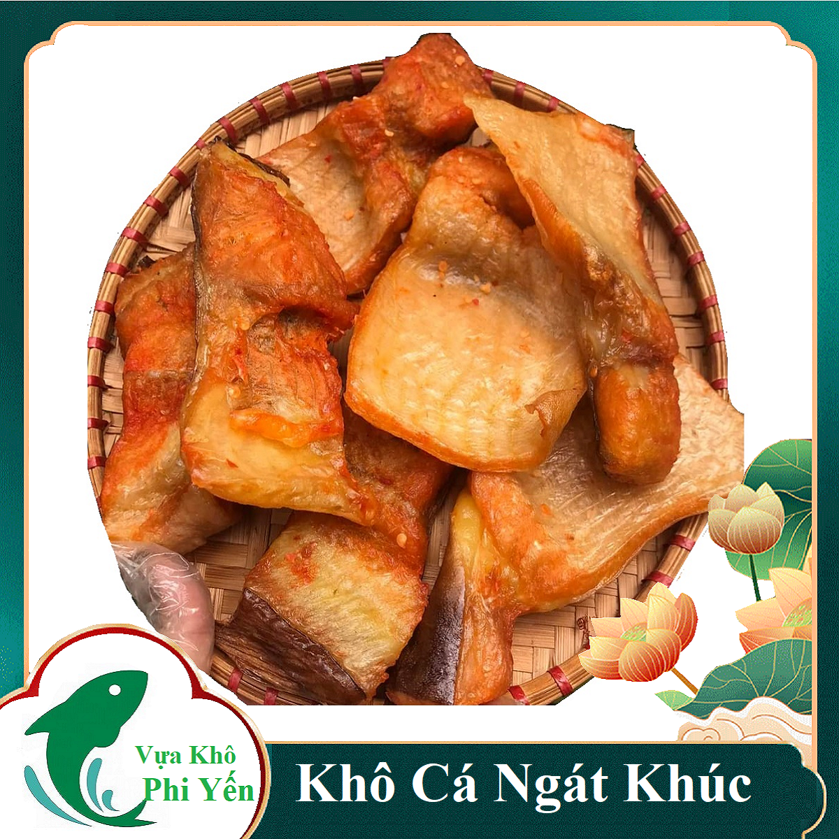 500gr khô Cá Ngát 3 nắng ướp gia vị vừa ăn, không xương