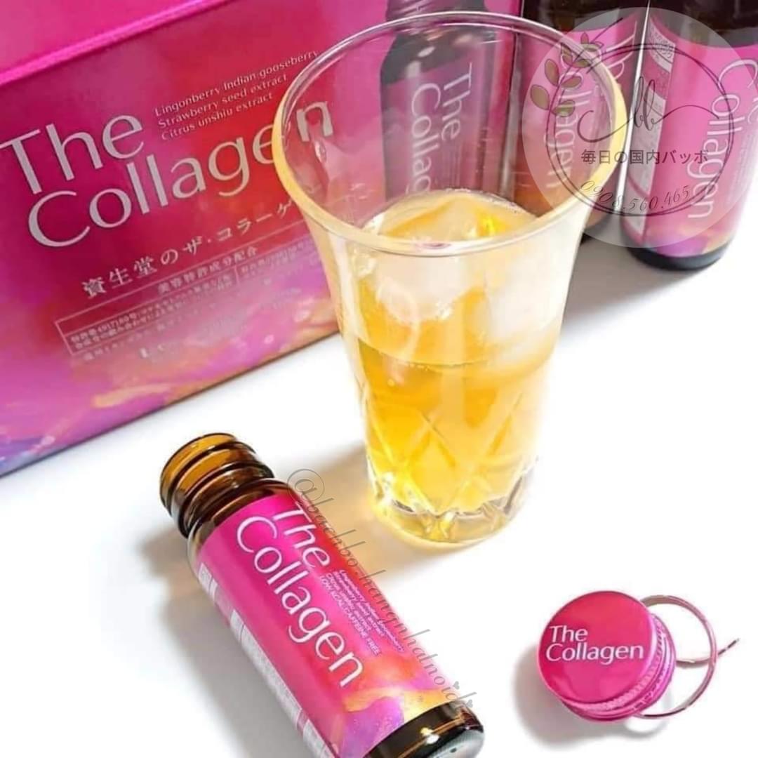The colagen dạng nước của shiseido nhật bản mẫu mới 2020