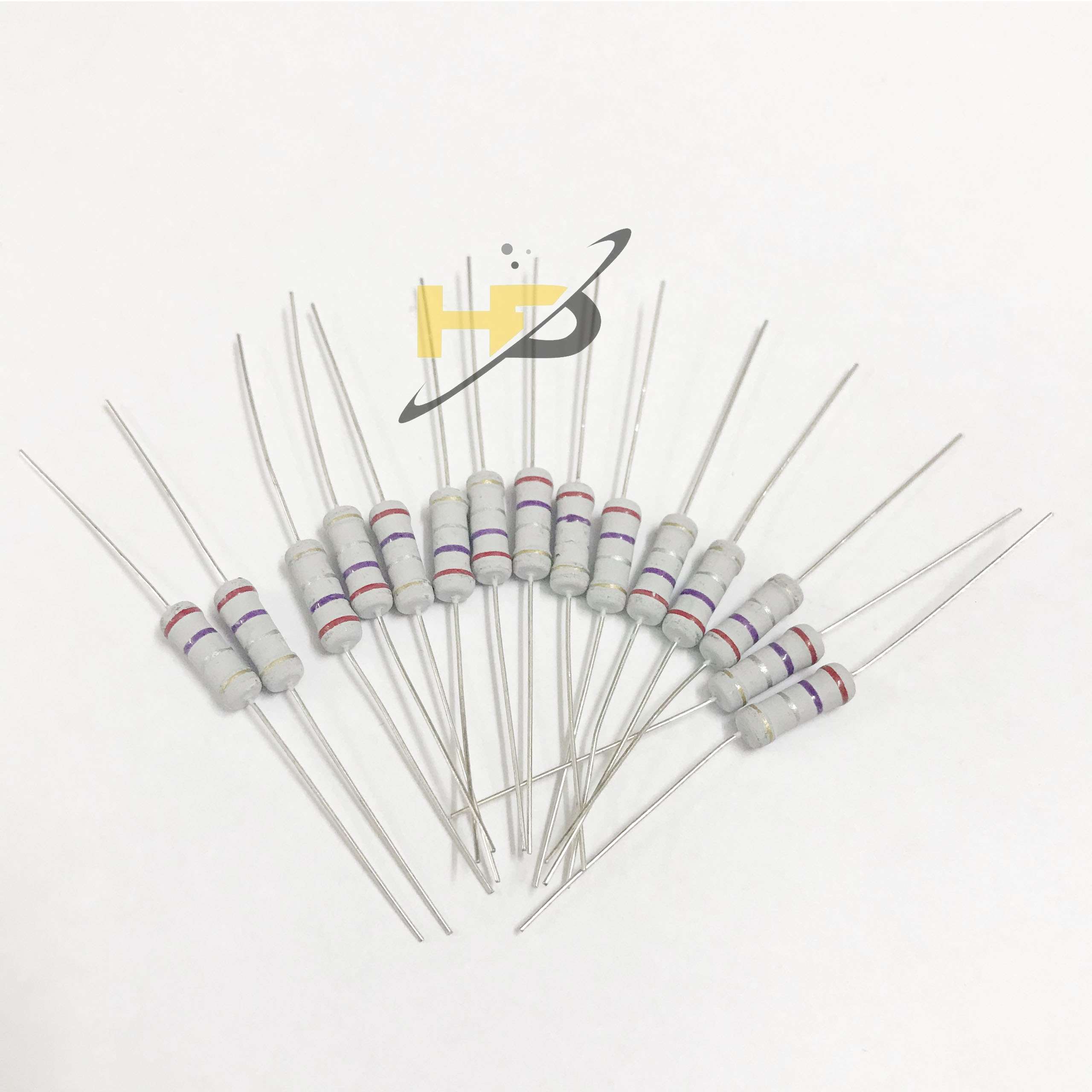 Combo 20 con điện trở 1w 0.27ohm, linh kiện điện tử, mạch điện tử