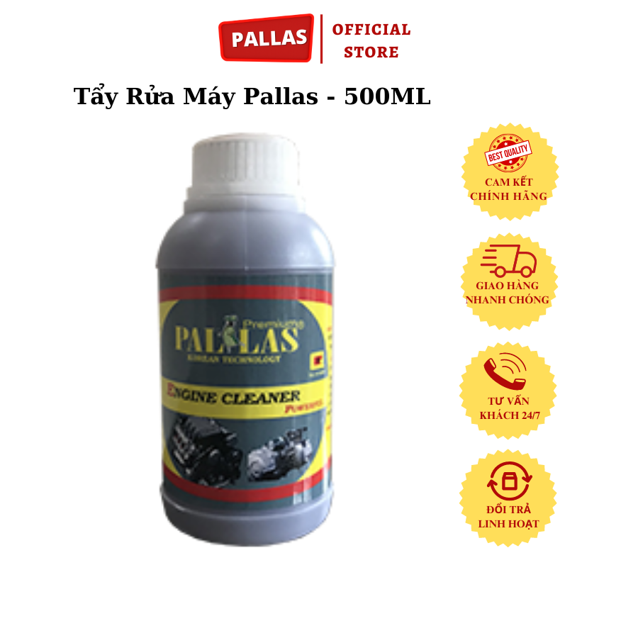 Tẩy rửa máy pallas - 500ml - pallas shop chính hãng
