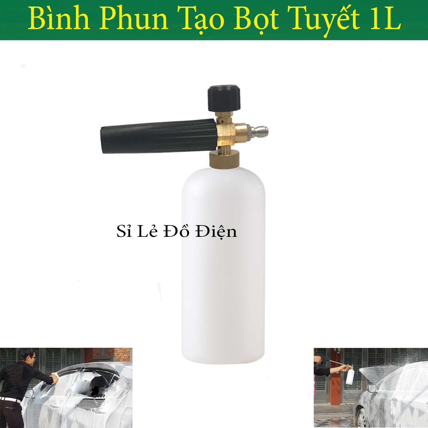 Bình Phun Tạo Bọt Tuyết dung tích 1L