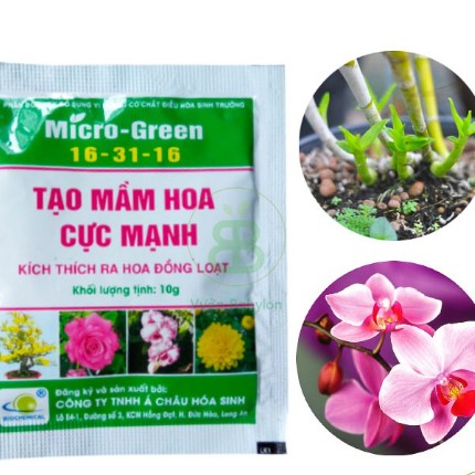 Phân bón tạo mầm hoa cực mạnh Micro Green