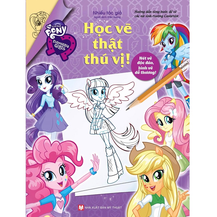 Sách học vẽ My Little Pony: Với cuốn sách hướng dẫn vẽ My Little Pony, bạn sẽ được khám phá những bí quyết và kỹ thuật để vẽ ra những chú pony xinh đẹp như trong bộ phim hoạt hình ưa thích của bạn. Từ những đường nét tinh tế cho đến cách tô màu đầy sắc màu, cuốn sách này sẽ giúp bạn trở thành một họa sĩ chân chính.