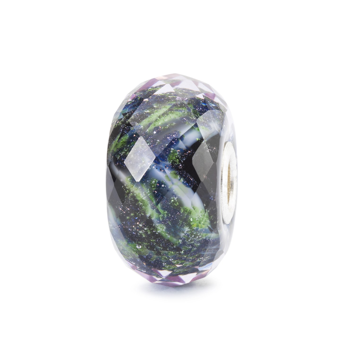 Trollbeads bead thủy tinh cao cấp Northern Lights Magic