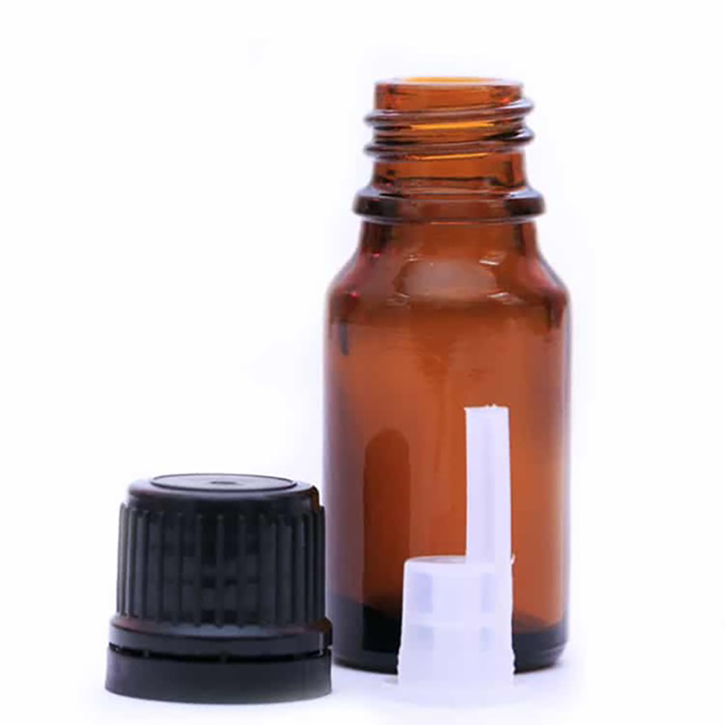 Lọ chiết tinh dầu thủy tinh nắp đen - lọ tinh dầu 10ml