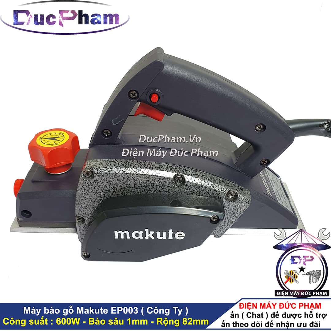 Máy bào gỗ Makute EP003 - Bền vĩnh viễn - Máy bào gỗ cầm tay mini