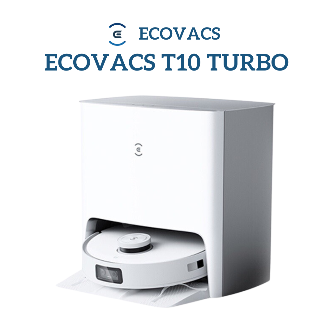 Robot hút bụi lau nhà ecovacs deebot t10 turbo/omni- bảo hành 24tháng chính hãng