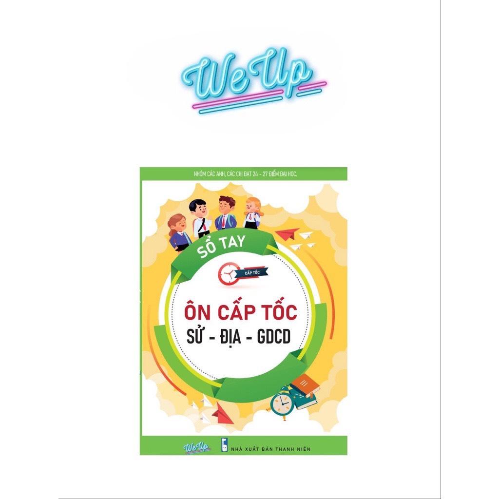 Sách - Sổ tay CẤP TỐC xã hội 12: sử địa GDCD