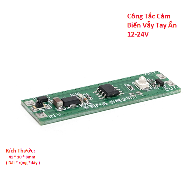Công tắc cảm biến vẫy tay ẩn dc5-24v new 2021
