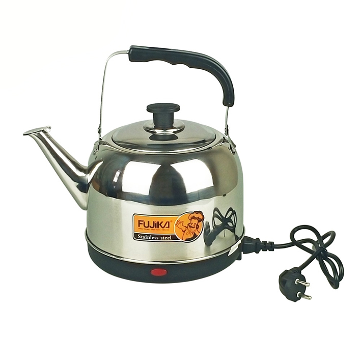 Ấm siêu tốc Fujika 5 lít công suất 1500W thân Inox - Hàng chính hãng