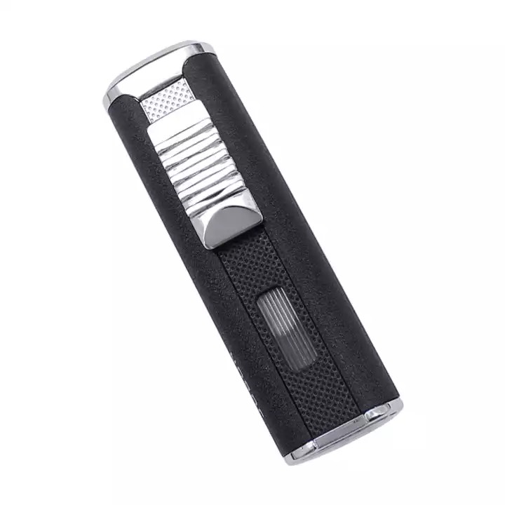 Hộp Quẹt Bật lửa khò 3 tia kèm đục lỗ Cigar Jobon ZB-587 (Giao màu ngẫu nhiên)