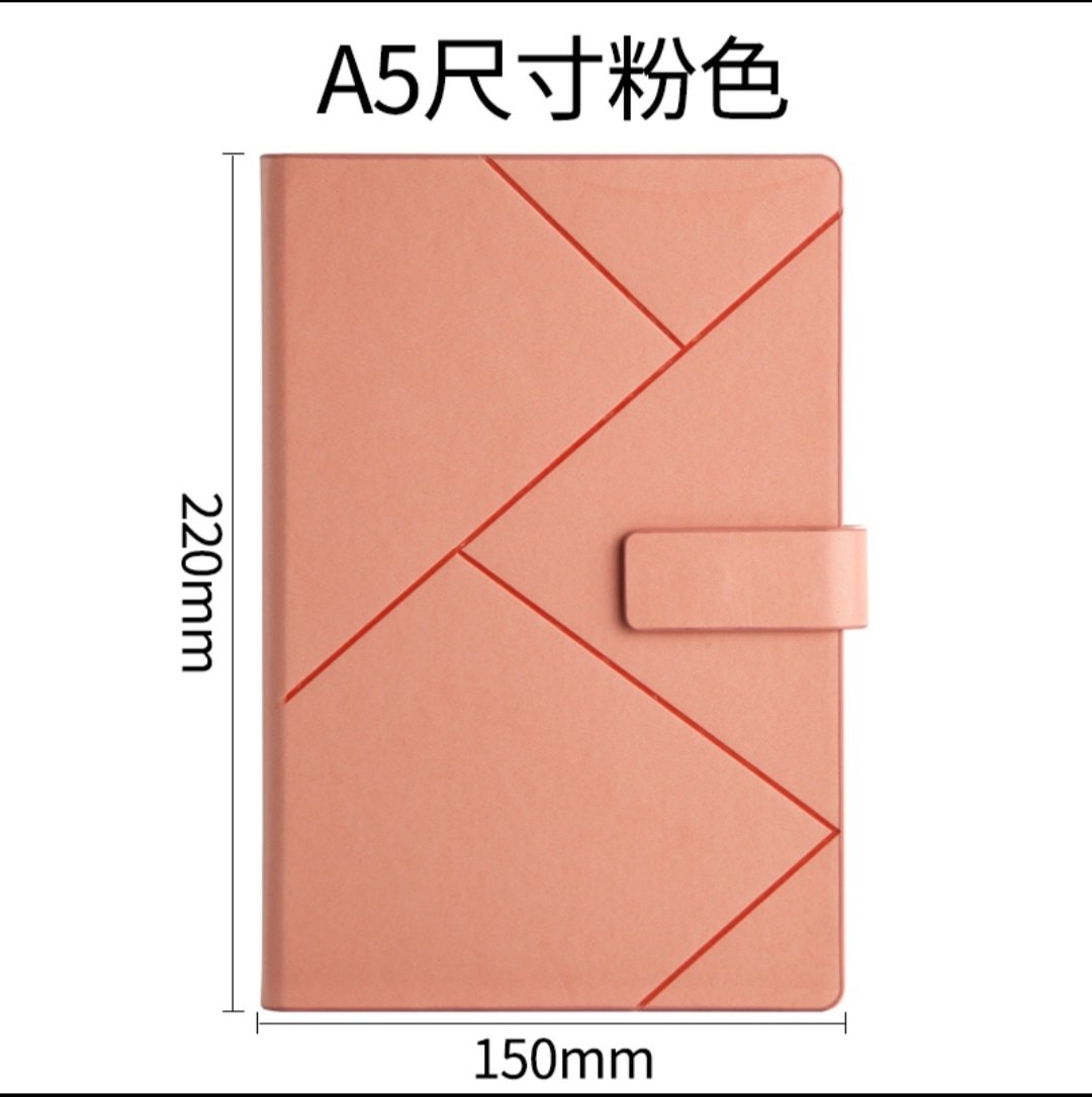 SỔ GHI CHÉP BÌA DA DÂY GÀI TÙY CHỈNH - Sổ họp văn phòng (Tặng 1 bút) - LEATHER NOTEBOOK ( FREE 1 PEN)