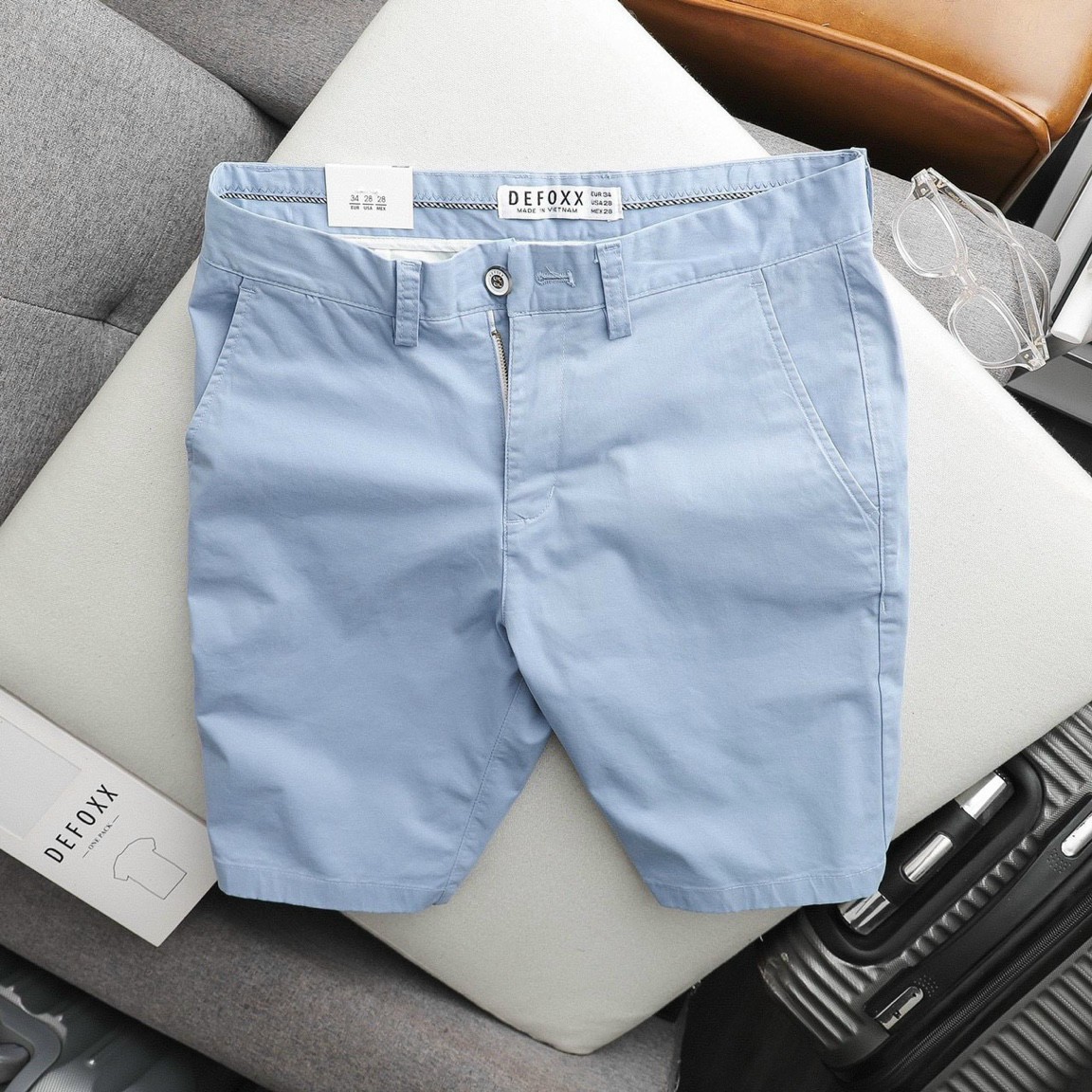 Quần Short Nam, Quần Short Kaki Nam, Chất Liệu Vải Kaki Trơn Mềm Mịn Có Big Size, Phong Cách Thời Trang TCS