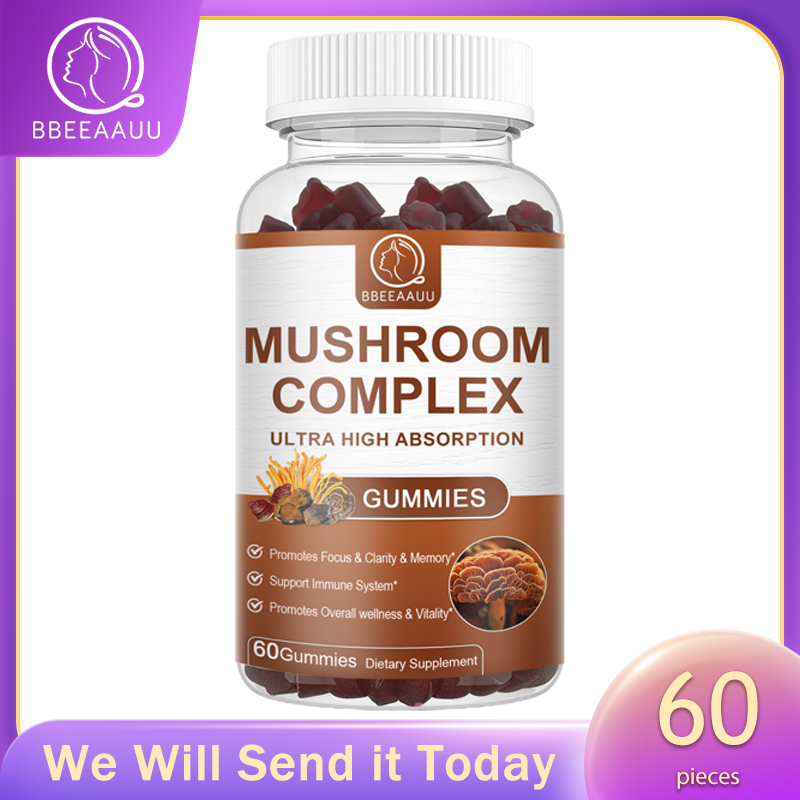 Effective Mushroom Gummies Supplement for Men & Women - Brain Booster