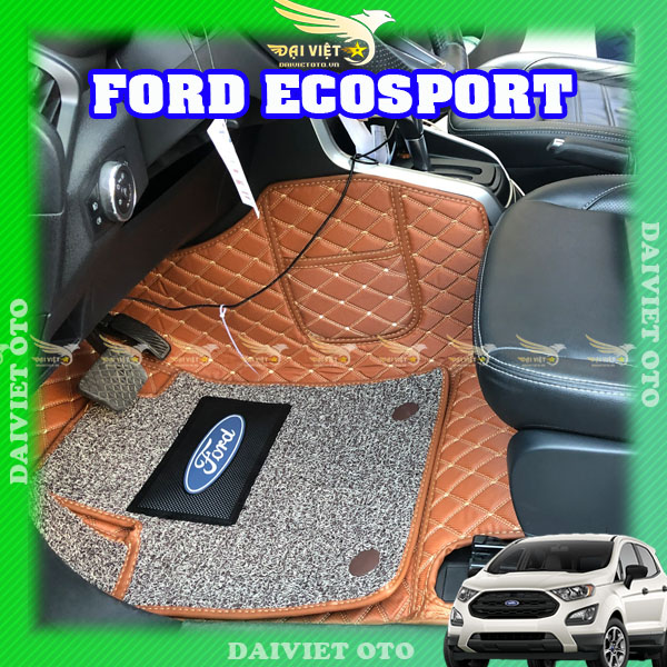 Ford Ecosport. Thảm Lót Sàn Ô Tô 5D 6D Xe Ford Ecosport