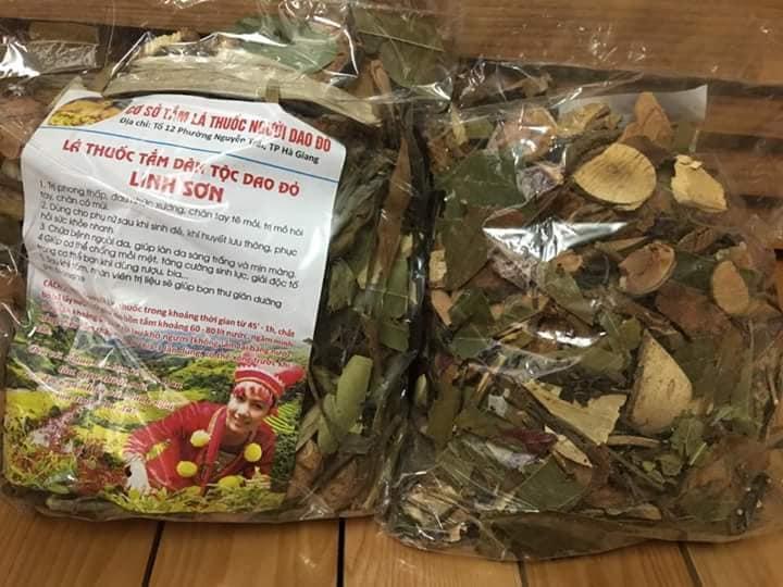 Lá tắm sau sinh dân tộc dao đỏ linh sơn 1kg