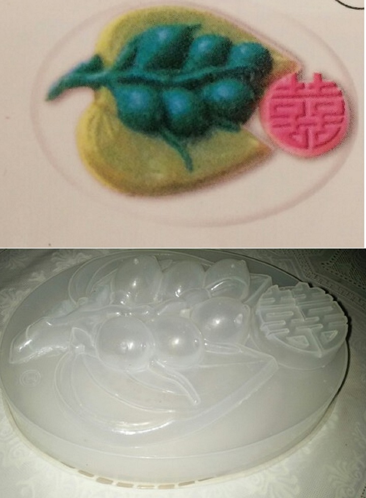 Khuôn rau câu trầu cau 21cm