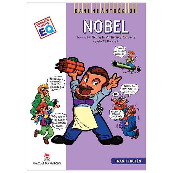 Sách - danh nhân thế giới - nôben - nxb kim đồng