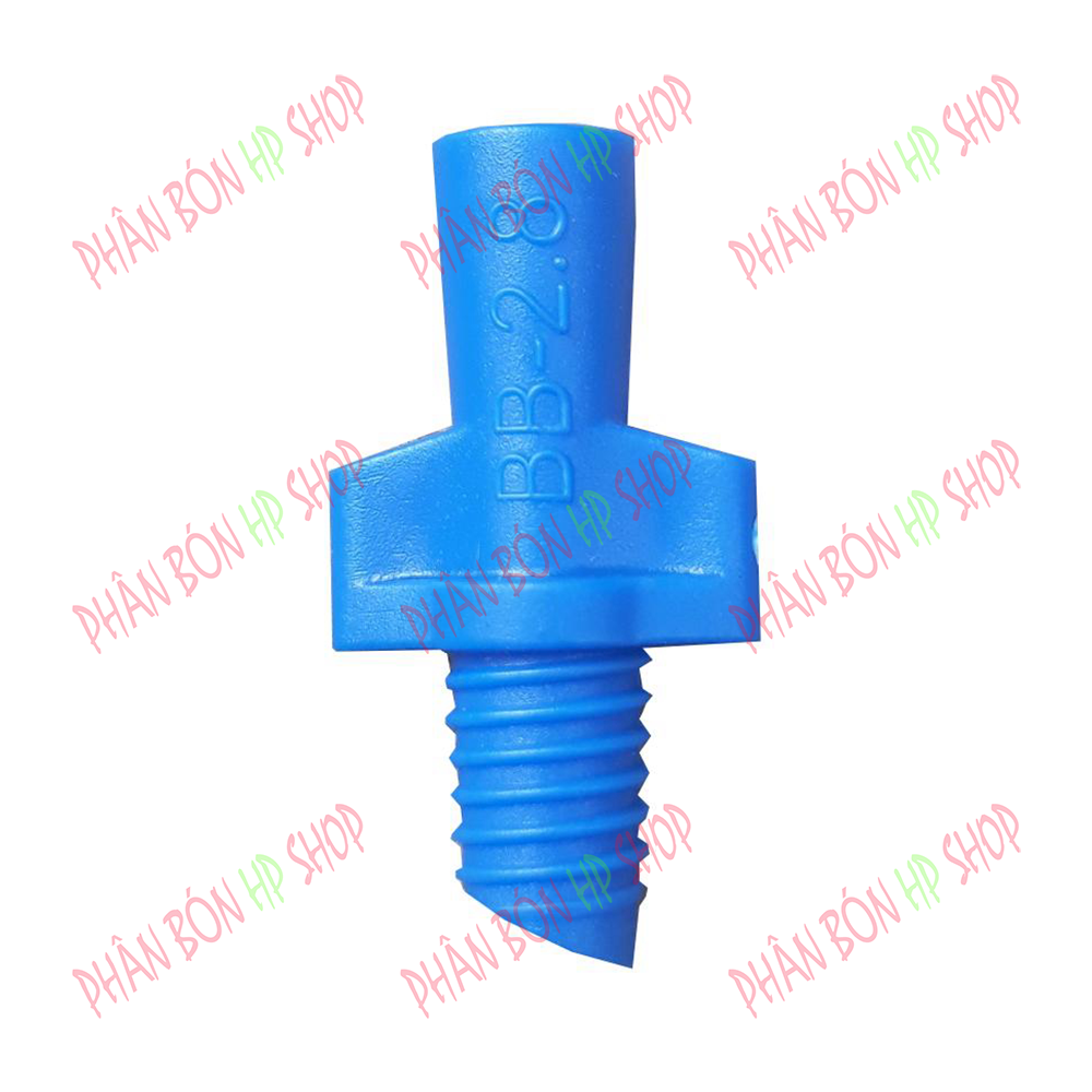 100 cái béc tưới 180 độ họng phun 2.8 ly