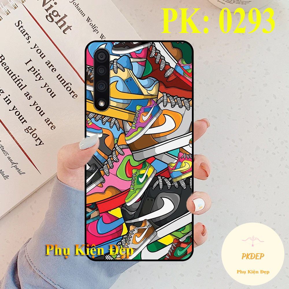 Ốp lưng Vsmart Live 1 dẻo đen in hình họa tiết Ni_ke