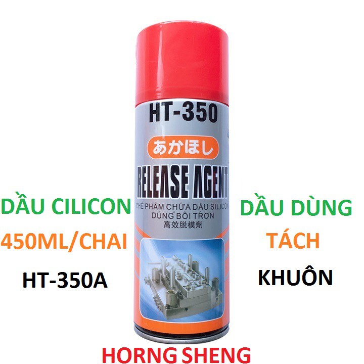 [HCM]Dầu xịt SILICON Tinh dầu cao HT_350A cách khuôn nhiều lần