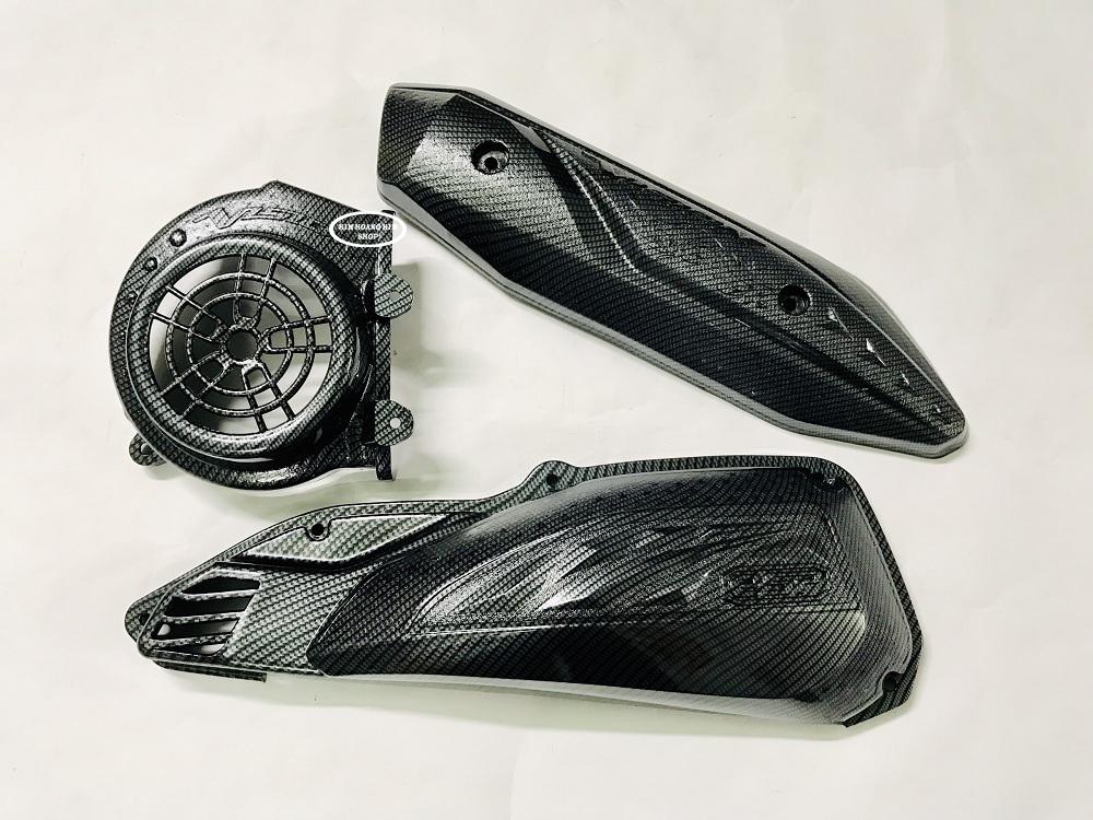 Vision 2015 - 2019 Full Bộ Carbon 3 món (Ốp pô - pô e - quạt gió)