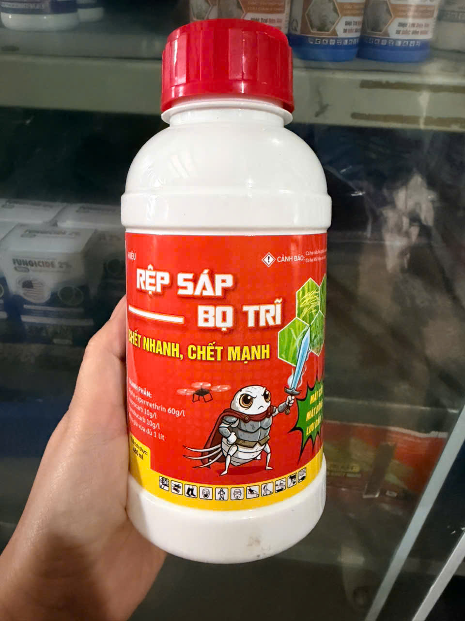 Thuốc trừ sâu RỆP SÁP BỌ TRĨ - SIÊU GON 80EW - mát bông không lo nóng trái