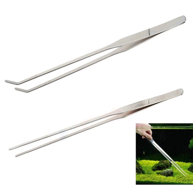 Nhíp trồng cây thuỷ sinh mũi cong - 27 cm