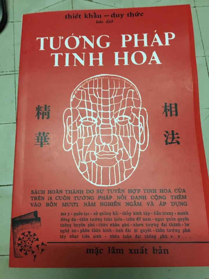 Sách Tướng Pháp Tinh Hoa