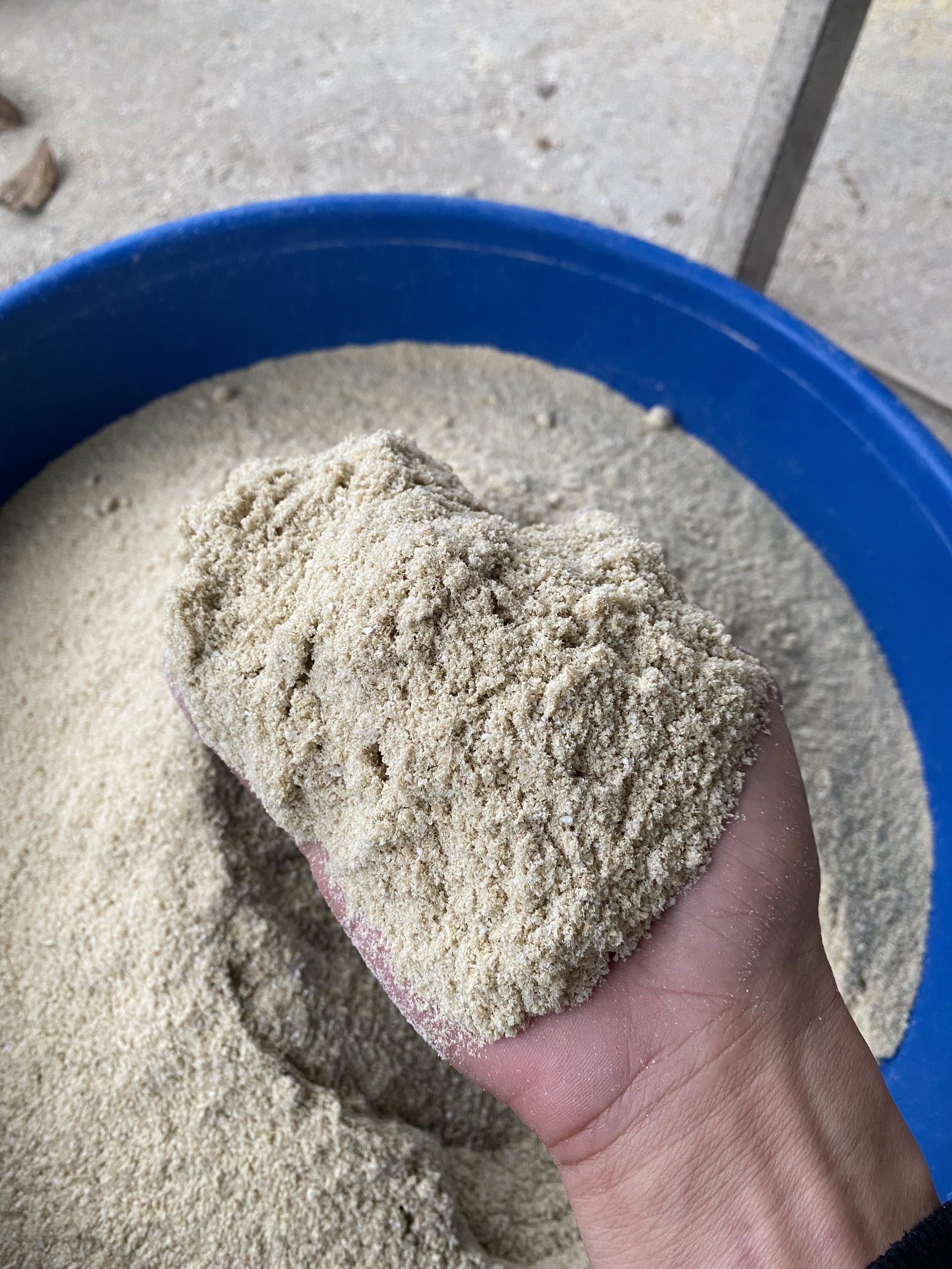5kg cám gạo nguyên chất thức ăn chăn gà vịt , chim, cá... cám gạo nguyên chất