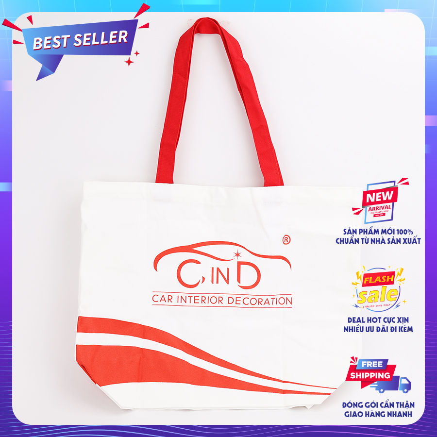 Túi canvas logo cind
