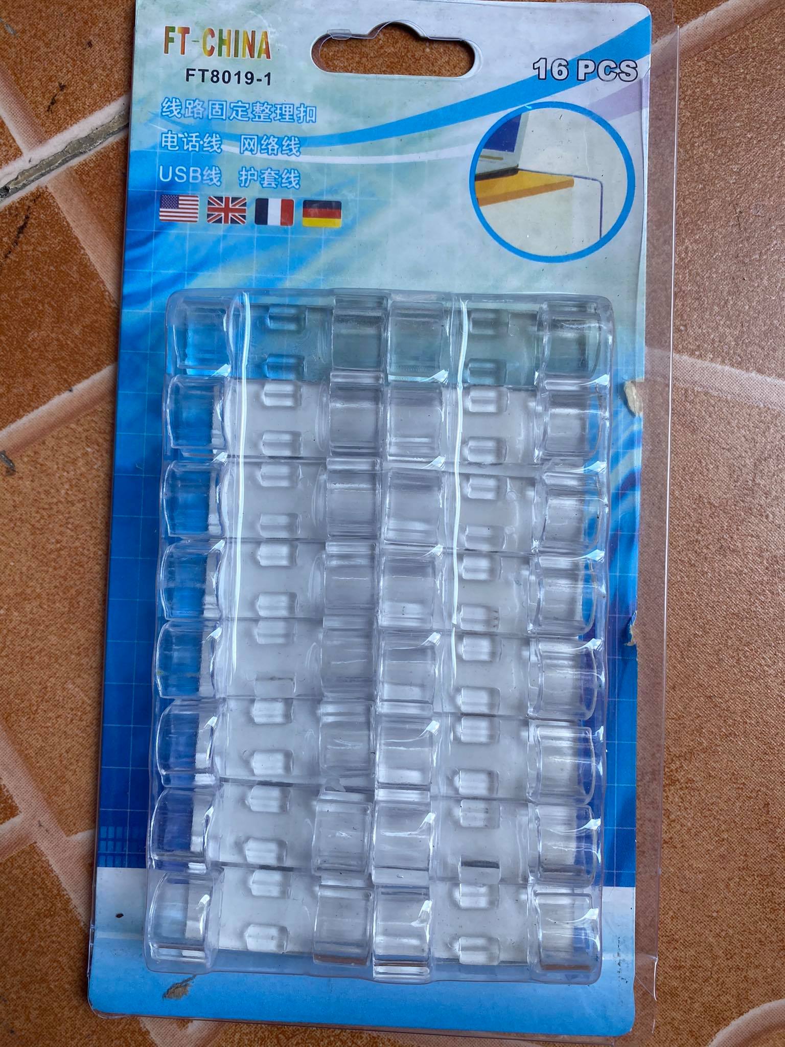 Combo 20 Nẹp Dây Điện dán tường cố định, an toàn và tiện lợi