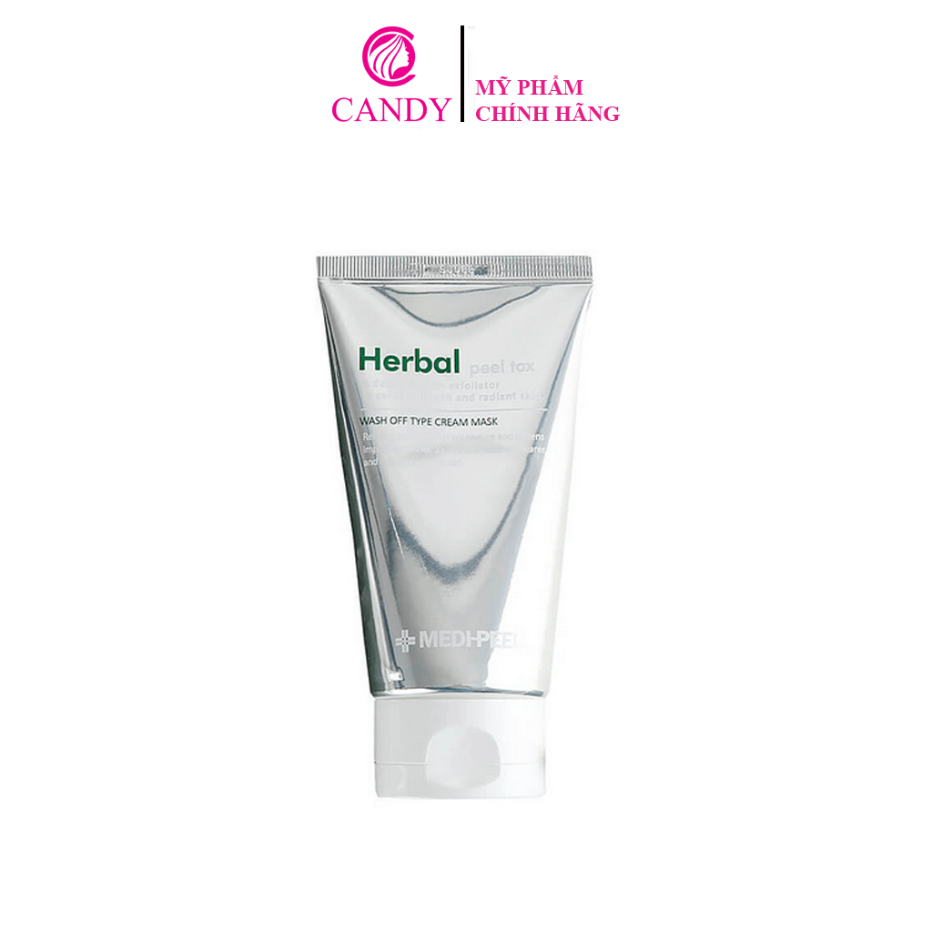 [Hoàn Tiền 8%]Mặt nạ thải độc Medi-Peel Herbal Peel Tox Wash Off Type Cream Mask