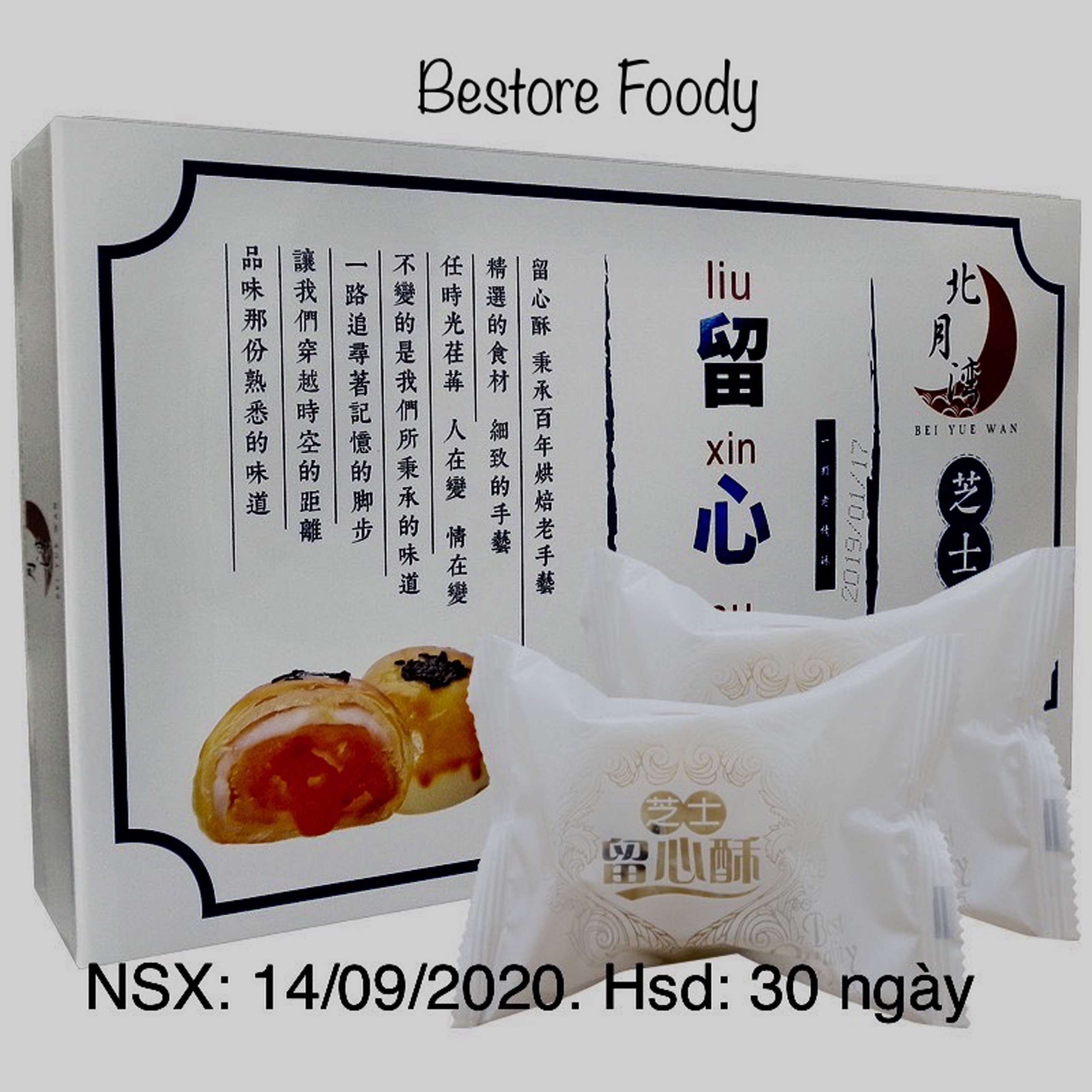 [Date mới nhất NSX 19/10- ] Bánh ngàn lớp nhân trứng chảy LIU XIN SU - Bestore Foody