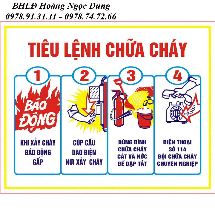 Bộ nội quy, tiêu lệnh PCCC , bảng nội quy ,tiêu lệnh , cấm thuốc , cấm lửa