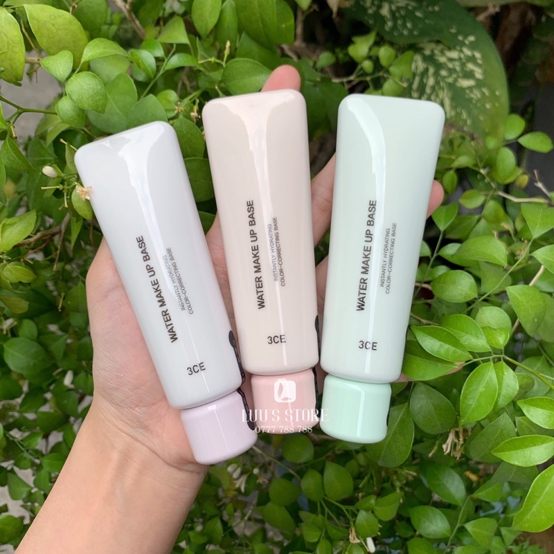 Kem lót điều chỉnh màu da 3ce water make up base