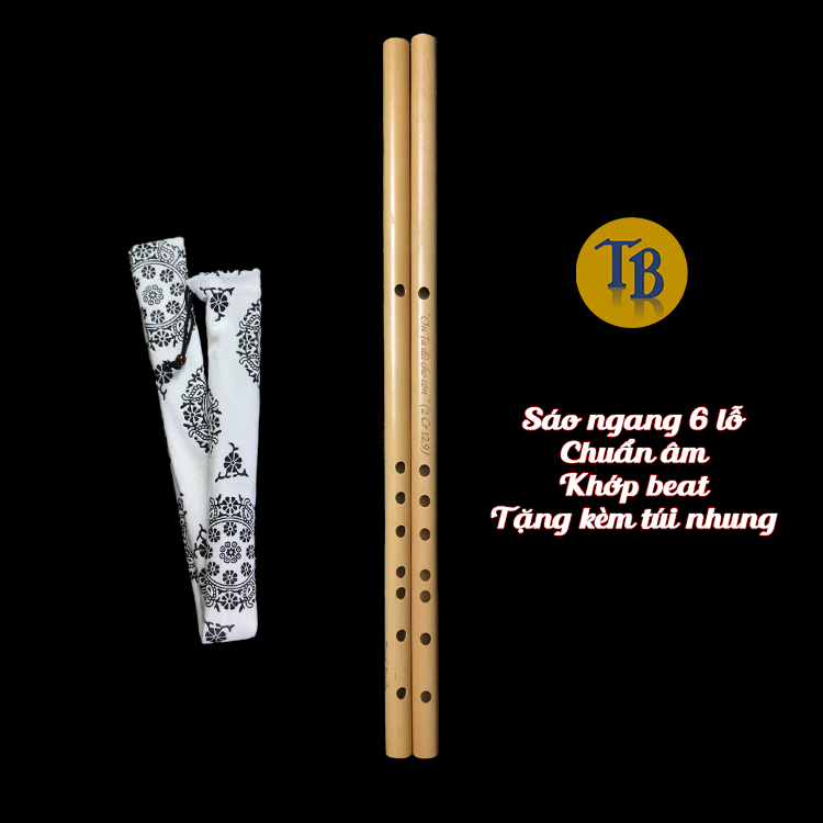 Sáo trúc ngang tone Đô C5 6 lỗ chuyên nghiệp chuẩn âm- Sáo trúc Thanh Tùng
