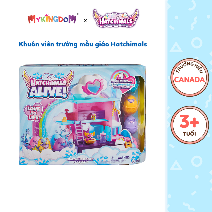 Đồ chơi khuôn viên trường mẫu giáo hatchimals 6067631