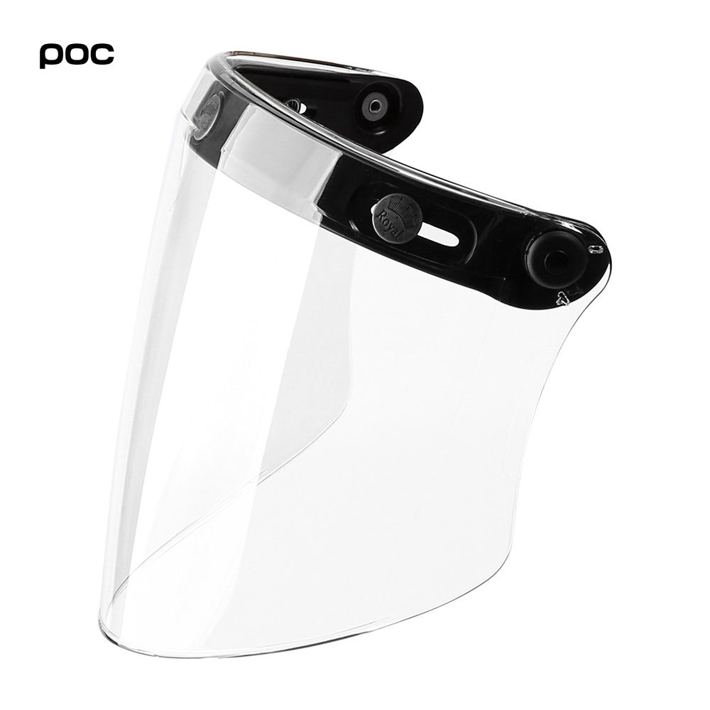 KÍNH FLAT ROYAL GẮN NÓN BẢO HIỂM 3/4