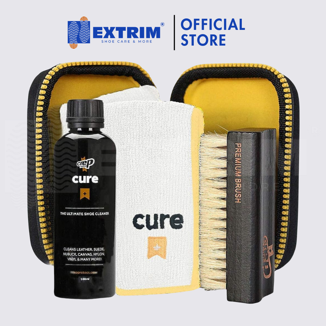 Bộ Kit Vệ Sinh Giày Cao Cấp 5 Trong 1 Crep Protect Cure - Đánh bay mọi vết bẩn trên giày