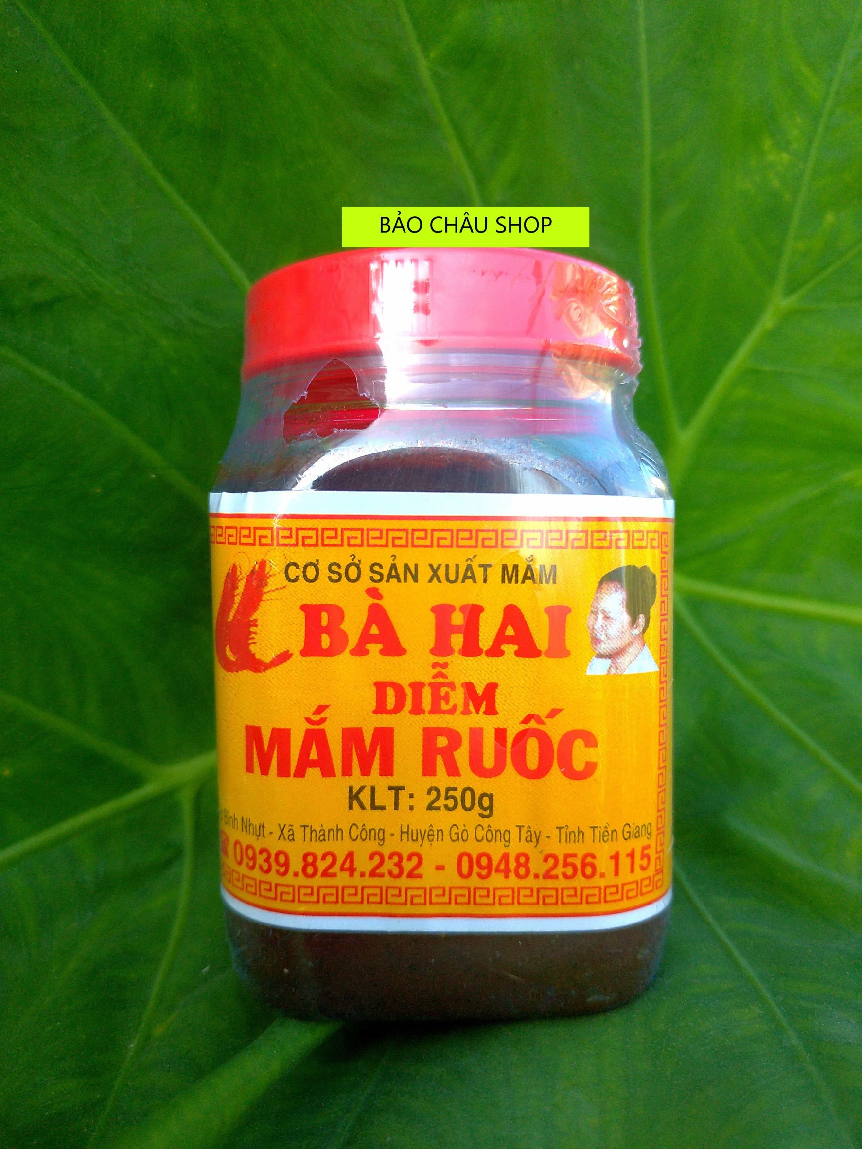 MẮM RUỐC BÀ HAI GÒ CÔNG 250G/HỦ