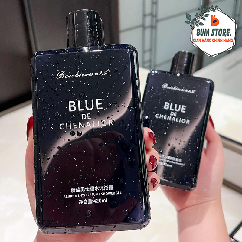 Dầu Gội Và Sữa Tắm Nam Blue 420ml Hương Nước Hoa Thơm Lâu Sữa Tắm Dầu Gội Nam Dưỡng Ẩm Ngăn Ngừa Đổ Mồ Hôi Lâu Phai.